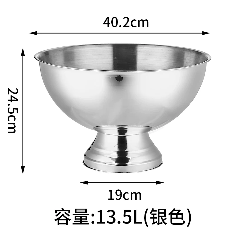 Large Stainless Steel Ice Buck - огляд і ціна Wine Beer Drink