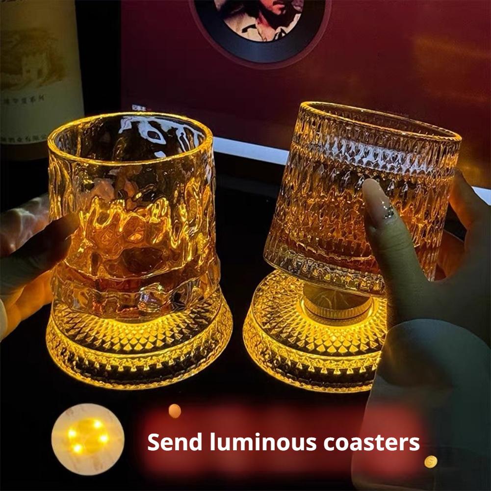 Rotating Whiskey Glass Creativ - огляд і ціна Wine Beer Drink
