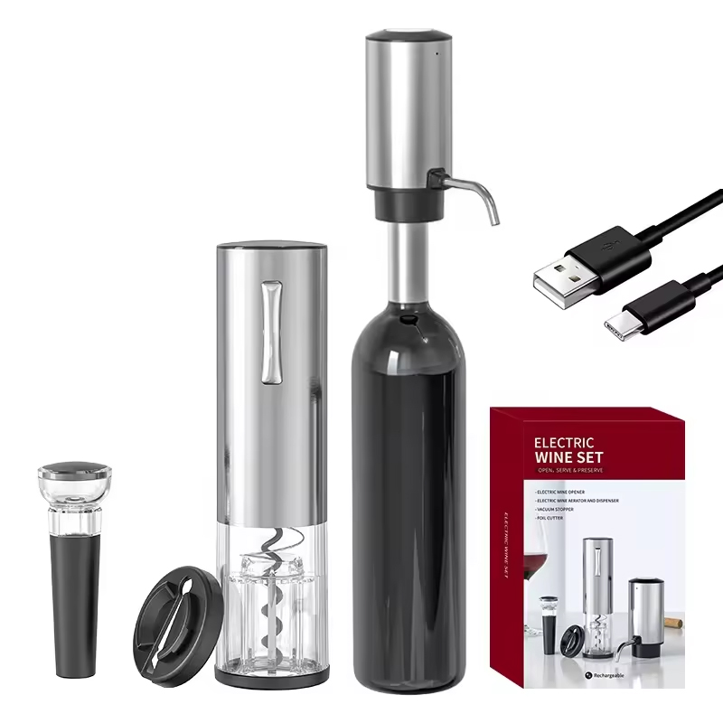 4-in-1 Rechargeable Electric W - огляд і ціна Wine Opener Electric