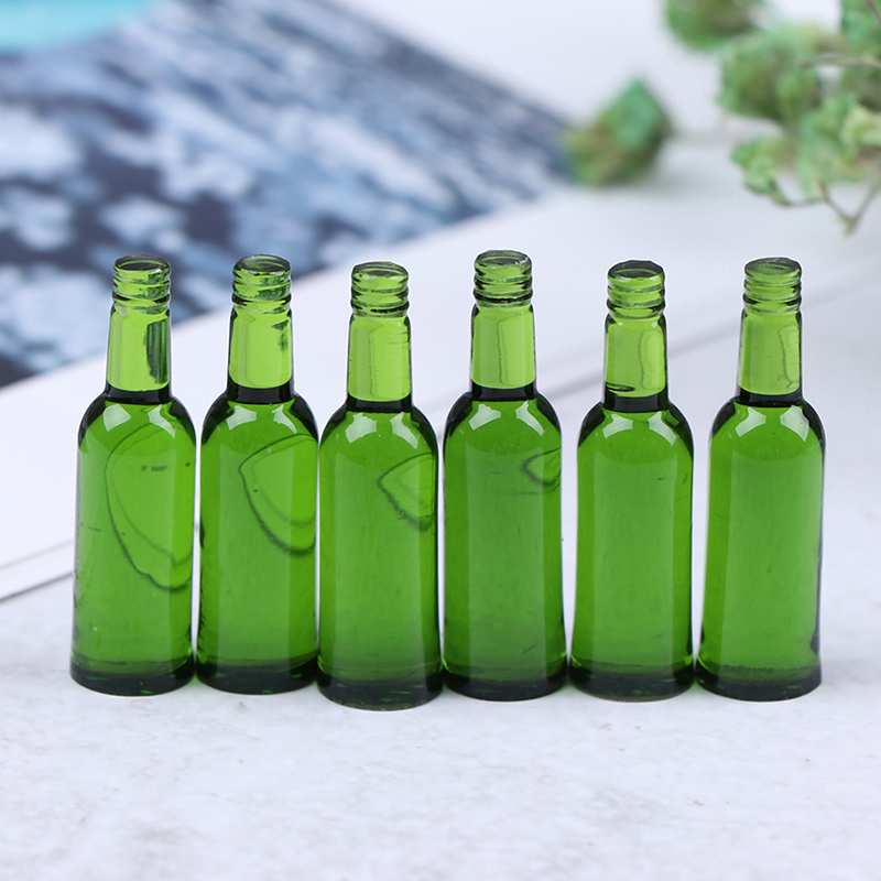 6pcs 1:12 Dollhouse Miniature  - огляд і ціна Wine Beer Drink