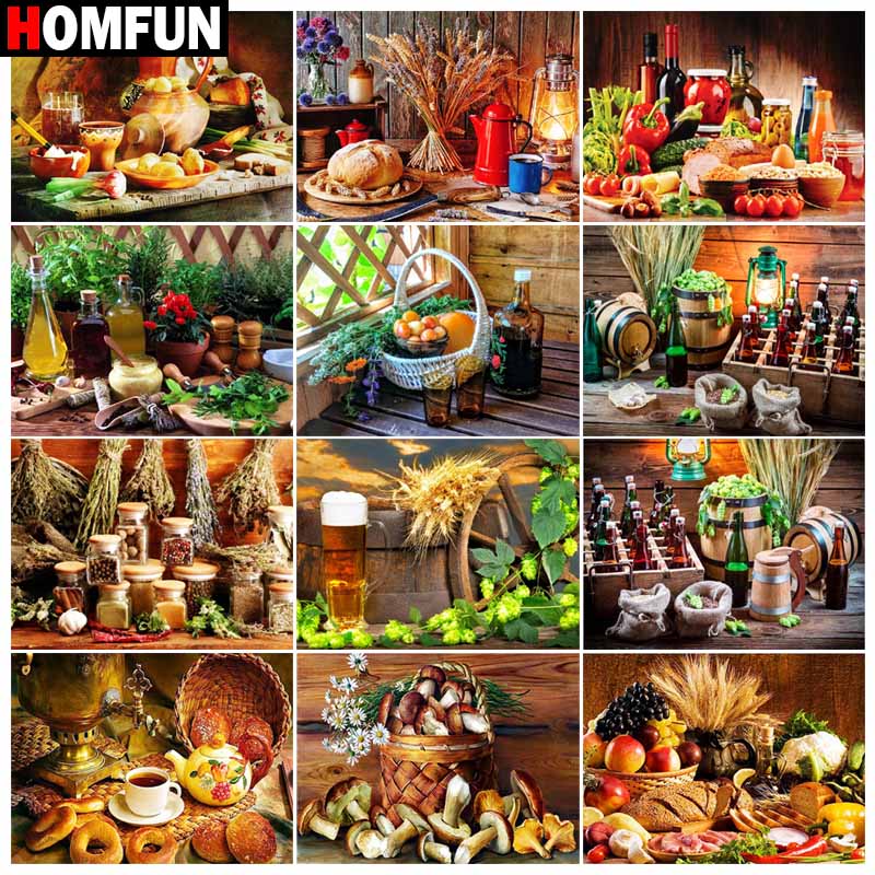 HOMFUN Diamond Painting Cross  - огляд і ціна Beer Wine Up