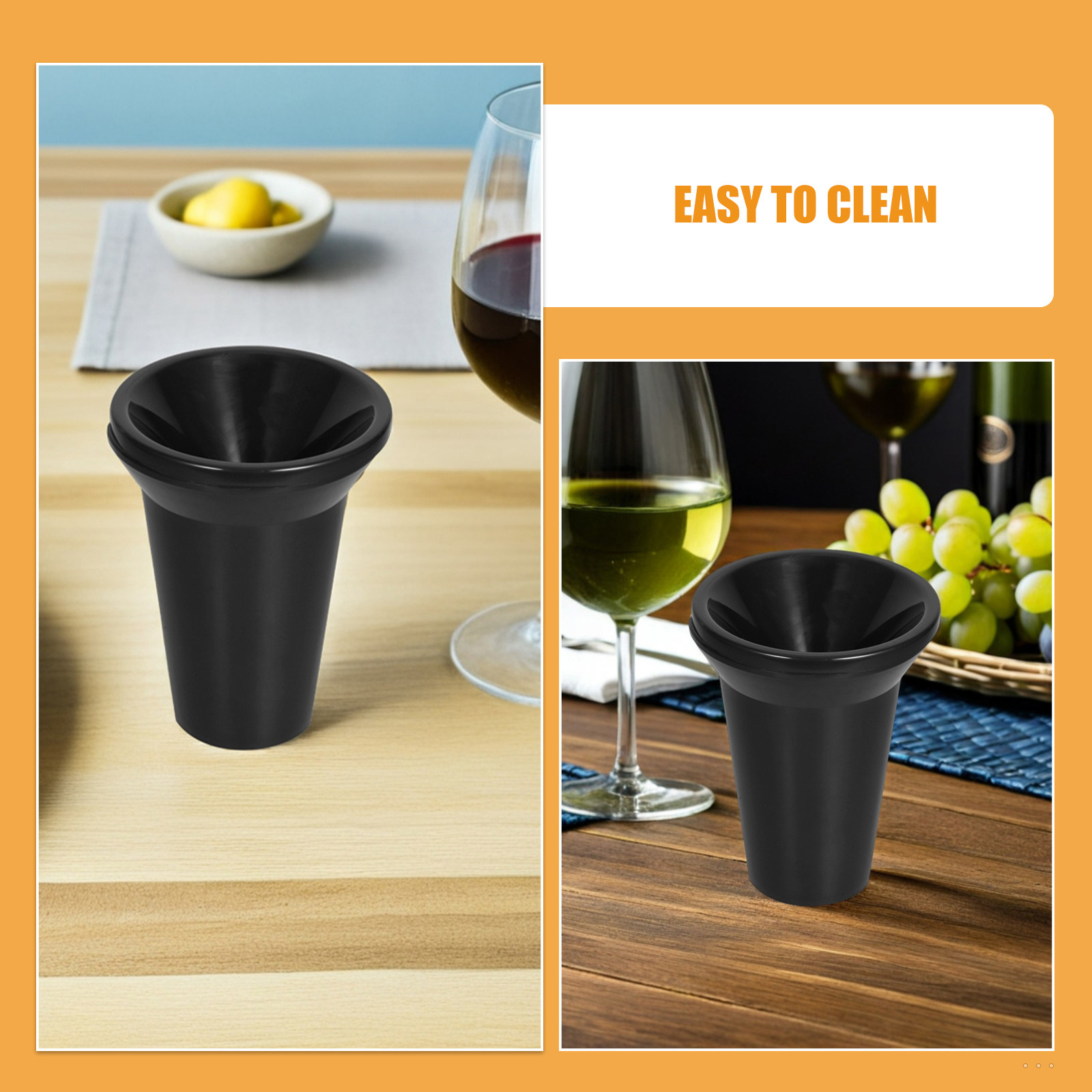 2Pcs Plastic Wine Spittoon Buc - огляд і ціна Wine Beer Tasting