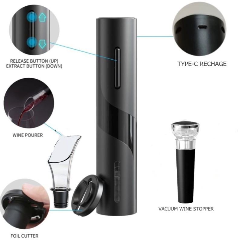Rechargeable Multifunction Ele - огляд і ціна Wine Opener Electric