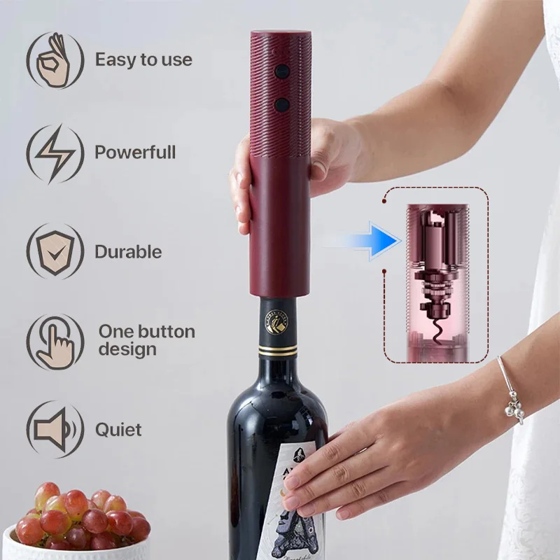 HOMEFISH Electric Wine Bottle  - огляд і ціна Wine Opener Electric