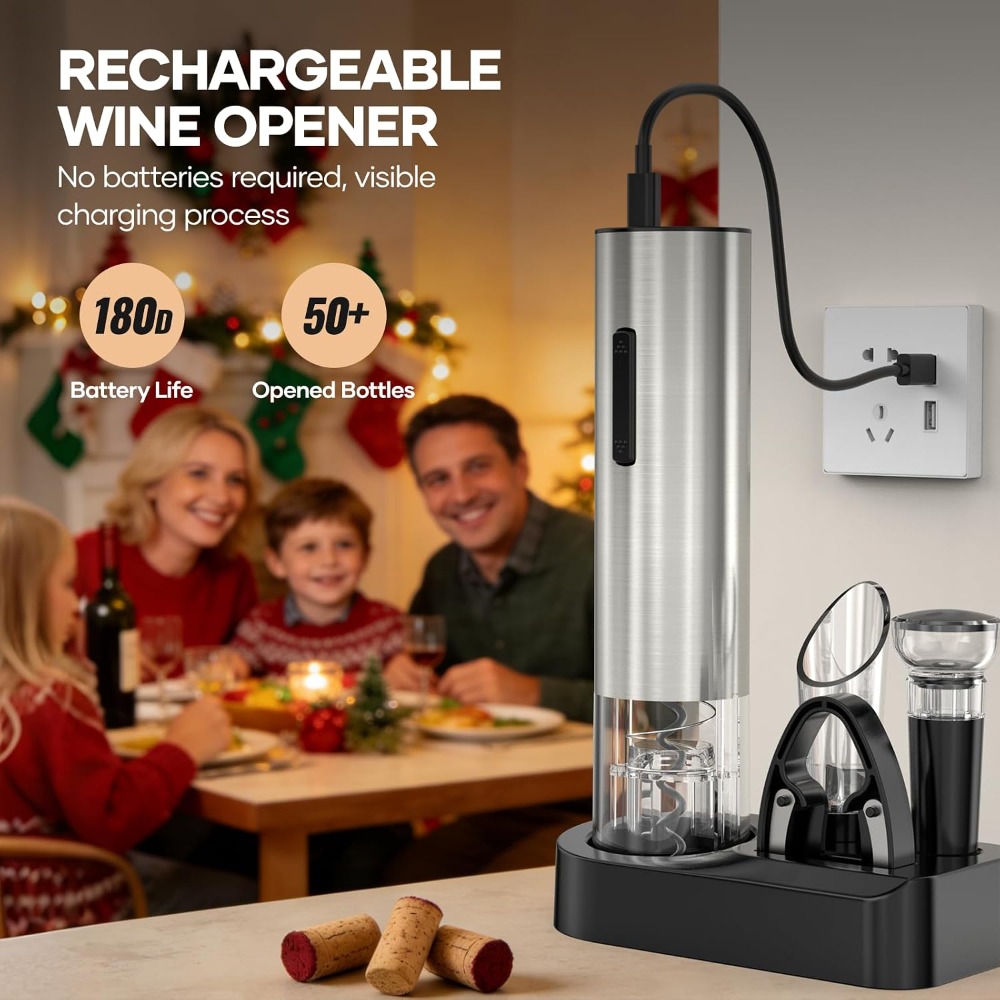 USB Electric Wine Opener,Recha - огляд і ціна Wine Opener Electric