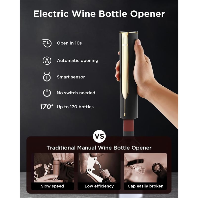 Efficient-Automatic Corkscrew  - огляд і ціна Wine Opener Electric