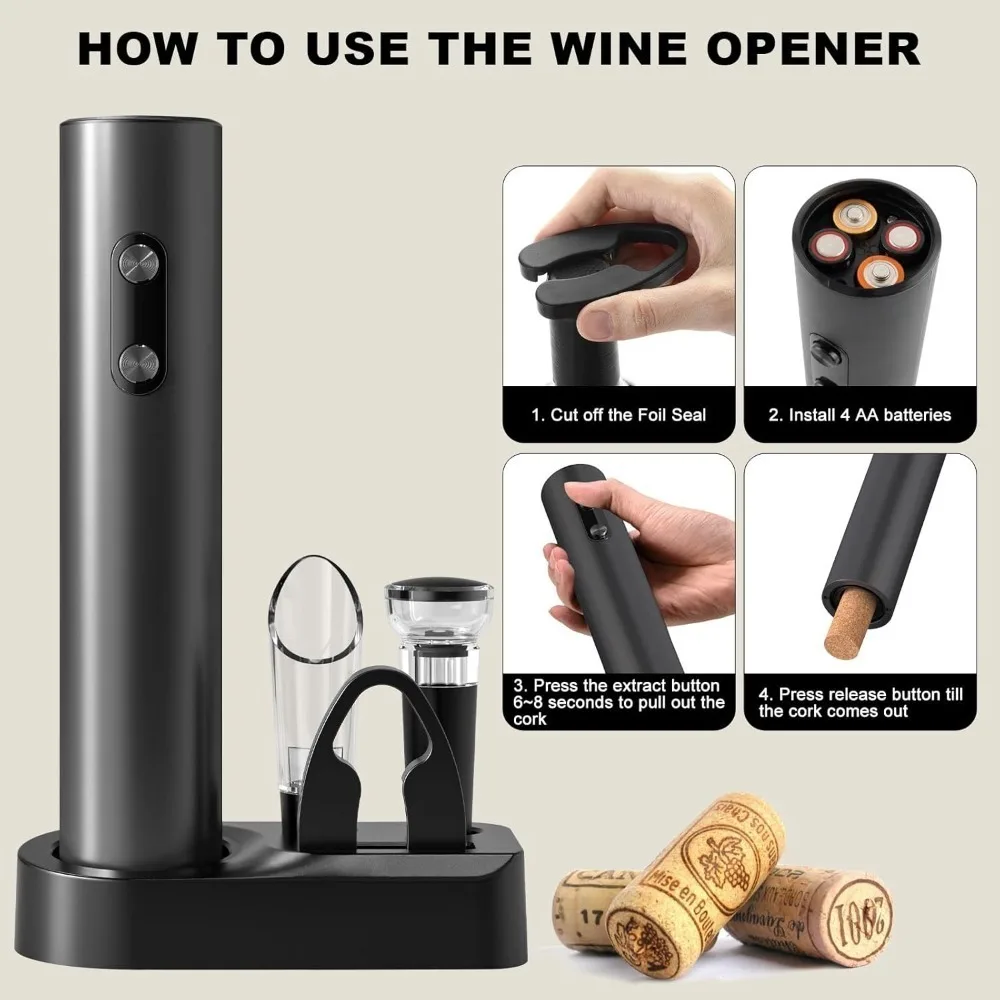 Electric Wine Bottle Opener Se - огляд і ціна Wine Opener Electric