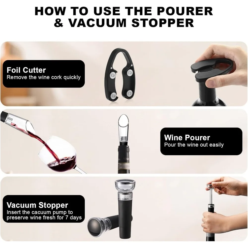 Electric Wine Bottle Opener Se - огляд і ціна Wine Opener Electric