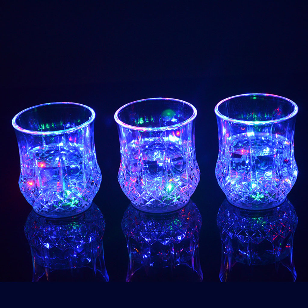 Colored LED Glowing Drink Cup  - огляд і ціна Wine Beer Drink