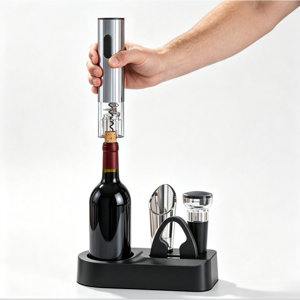 USB Rechargeable Electric Wine - огляд і ціна Wine Opener Electric